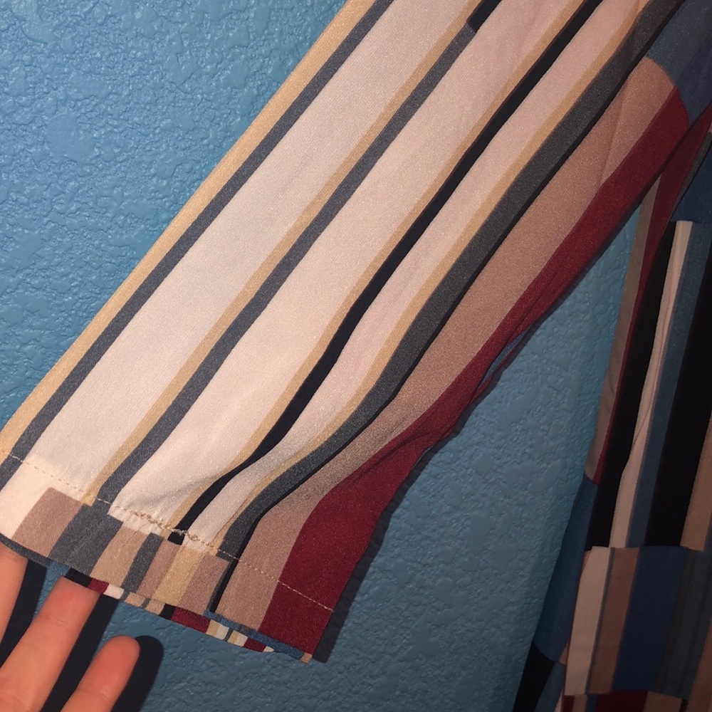 Ruby Pattern Striped Midi Dress - Picture 3 of 6
